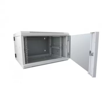 Rack skapis ALLNET SMB6612 Pelēks 33 kg, servera/tīkla korpuss, kompakts grīdas skapis