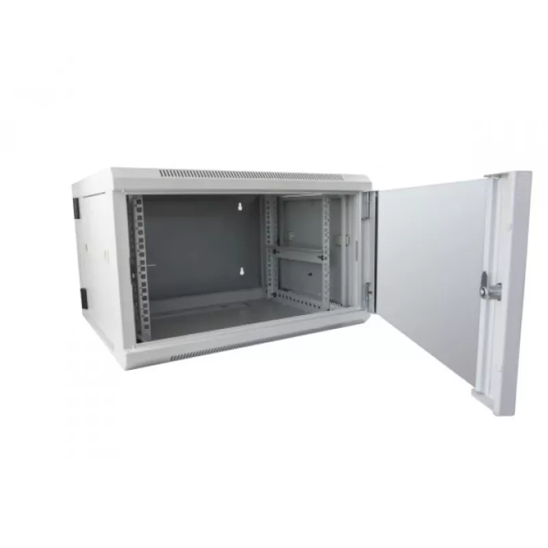 Rack skapis ALLNET SMB6612 Pelēks 33 kg, servera/tīkla korpuss, kompakts grīdas skapis