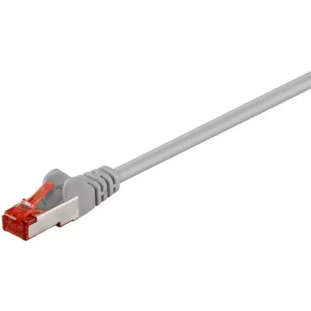 Tīkla kabelis Goobay CAT 6 Patch Cable RJ-45 Cat6 0.5m Pelēks