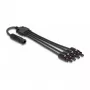 Sadalītāja kabelis DeLOCK DL4 Solar Splitter Cable 1 x vīrišķais uz 4 x sievišķais 50 cm melns