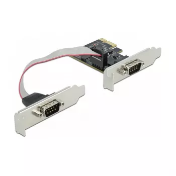 Paplašināšanas karte DeLOCK PCI Express x1 uz 2 x Serial RS-232