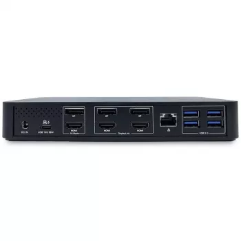 TERRA 1480375 klēpjdatora dokstacija/portu replicētājs Vadu USB 3.2 Gen 1 (3.1 Gen 1) Type-C Melns