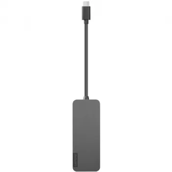 Lenovo 4X90X21427 USB-C centrmezgls / dokstacija, 4×USB-A, pelēks