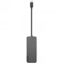 Lenovo 4X90X21427 USB-C centrmezgls / dokstacija, 4×USB-A, pelēks