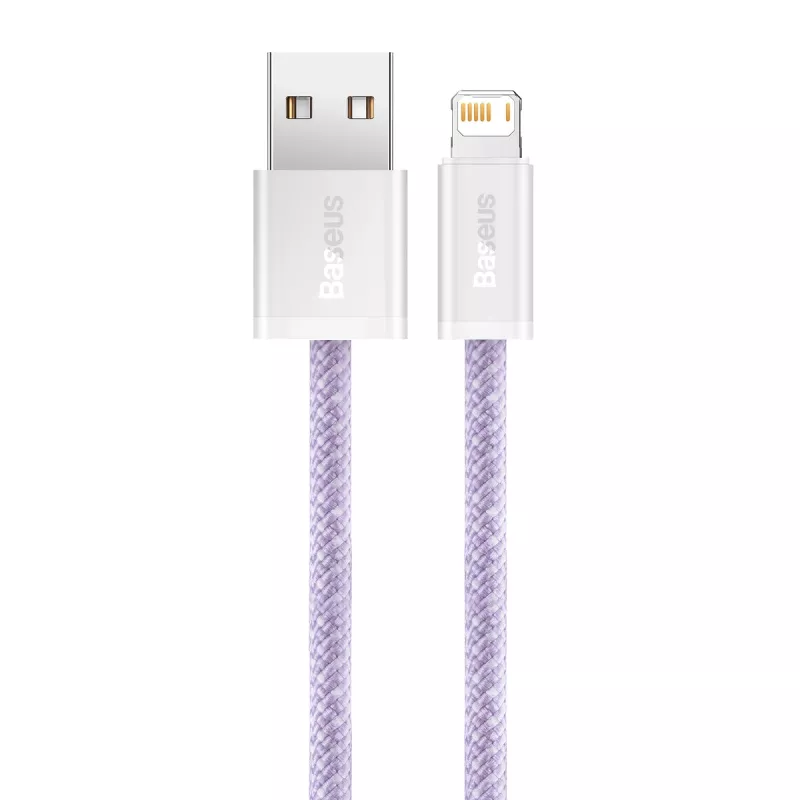 Baseus Dynamic kabelis USB uz Lightning, 2.4A, 2m (Violeta)