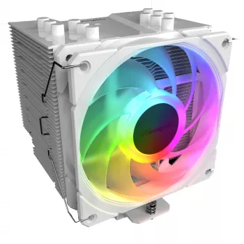 Alpenföhn Brocken 4 ARGB CPU dzesētājs - 120 mm, balts