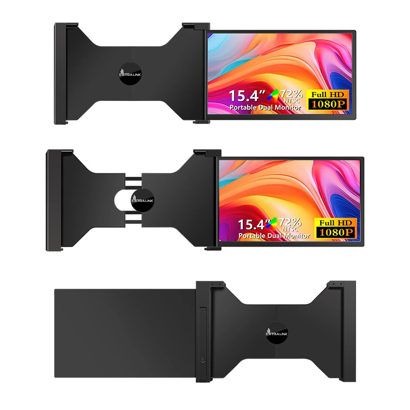 Portatīvais klēpjdatora monitors Extralink Smart Life S3 15.4 inch, IPS, 1920x1080