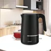 Maestro MR-037 elektriskā tējkanna 1.7 L 1800 W (MR-037-BLACK) Melna