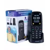 Mobilais telefons Mescomp MT-166 Edgar Elegant, senioriem, 4G, Melns