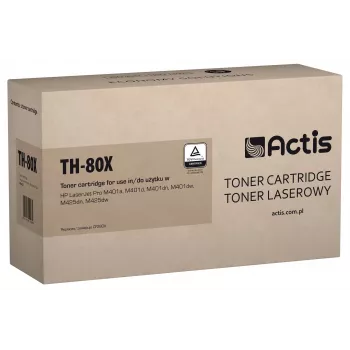 Tonera kasetne ACTIS TH-80X nomaiņa HP 80X CF280X, standarta, 6900 lapas, melna