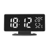 Digitālais LED modinātājpulkstenis GreenBlue GB395 ar temperatūras displeju