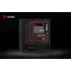 PC korpuss SAVIO Noctis Flow — Cube Mini-ITX/Micro-ATX/ATX, 3x120mm priekšā, 1x120mm aizmugurē, 2x3.5 collu + 3x2.5 collu sloti, rūdīts stikls