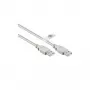 Wentronic 83138 USB kabelis pelēks
