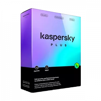 Kaspersky Plus | 10 ierīces | 2 gadi | ES