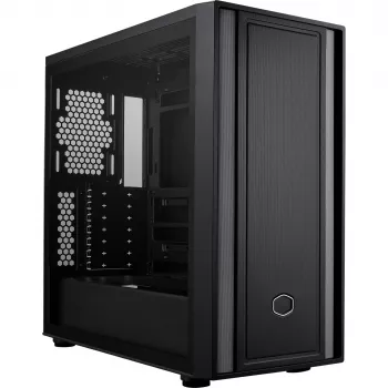 Cooler Master MasterBox 600 Lite PC korpuss, MIDI-Tornis, E-ATX, Rūdīts stikls - Melns