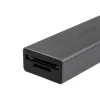 Akasa AK-CR-09BK USB 3.2 Gen1 Type-C 3-in-1 atmiņas karšu lasītājs
