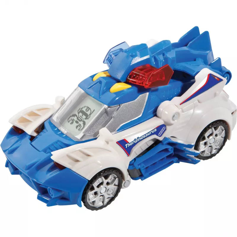 Transformējošs Dinozaurs VTech Switch & Go Dinos Therizinosaurus — elektroniskās funkcijas, pārveidošanās darbība