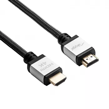 Akyga AK-HD-100P HDMI 2.0 kabelis, pīts, PRO sērija, 10 m, melns
