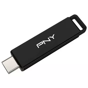PNY Elite-X USB zibatmiņa 64 GB USB Type-C 3.2 Gen 1 (3.1 Gen 1) Melna (P-FDI64GELTXC-GE)