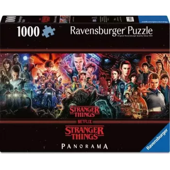 Puzle Panorāma - Stranger Things: Wir sehen uns to der anderen Seite (1000 gab.)