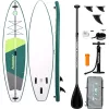 FunWater SUP piepūšamais airu dēlis SUPFW69A (zaļš-balts)