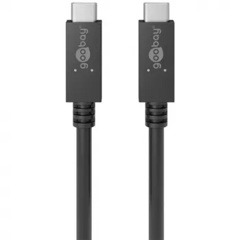 Goobay 49254 USB kabelis melns