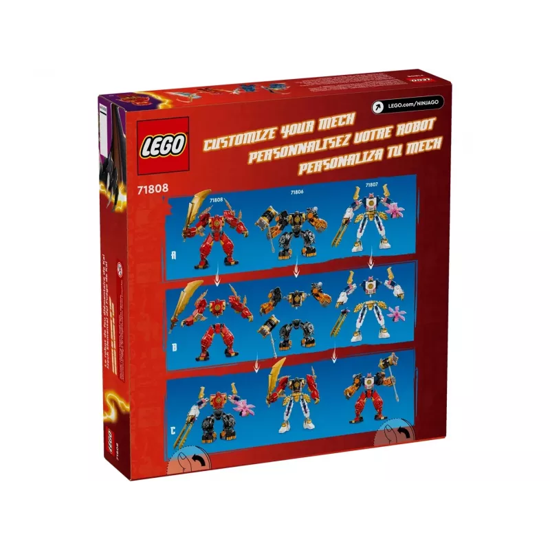 LEGO NINJAGO komplekts 71808 — 322 gabali, 4 minifigūras, 160 mm