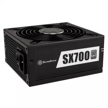 SilverStone SFX Series SX700-LPT V1.1 barošanas bloks (iekšējais) – 700W, 80 PLUS Platinum, SFX-L, melns