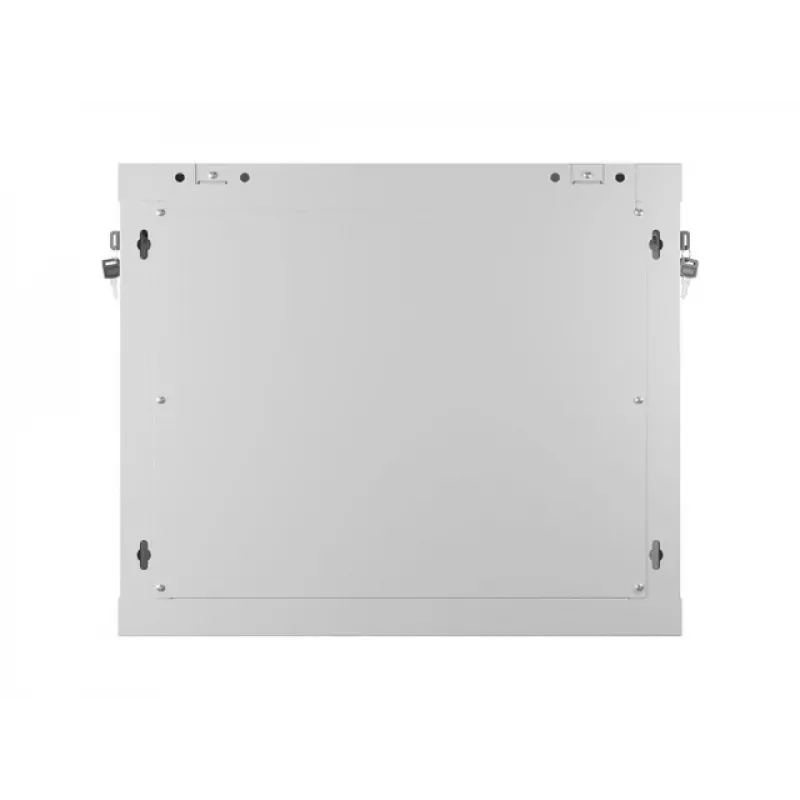 Lanberg WF01 19 inch 9U 600x450 pelēks sienas stiprinājuma skapis ar perforētām durvīm