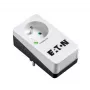 Aizsardzības kārba pret pārspriegumu Eaton Protection Box 1 FR — 1 kontaktligzda Type E, 220–250 V, 16 A, 4000 W, melna, kompakta