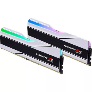 G.Skill Trident Z5 Neo RGB 32 GB (2x 16 GB) DDR5-6000 CL26 atmiņas komplekts, balts, AMD EXPO
