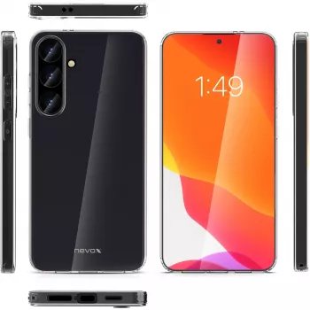 StyleShell Flex, Caurspīdīgs telefona maciņš, Samsung Galaxy S24 Plus