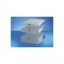 SCHROFF 48,30cm (19) atvilktne - 1HE RAL7035 (26.10.4077)