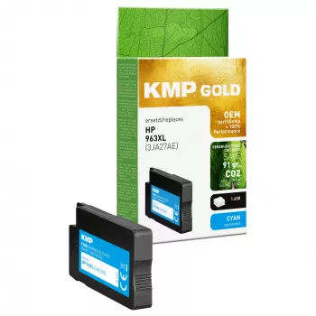 Kārtridžs KMP GOLD HP 963XL (3JA27AE) ciāns