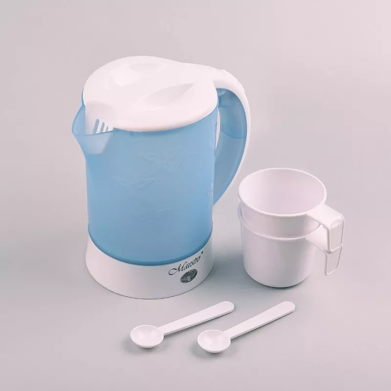 Elektriskā tējkanna Maestro MR010 0.6 L 600 W — Zila/Balta