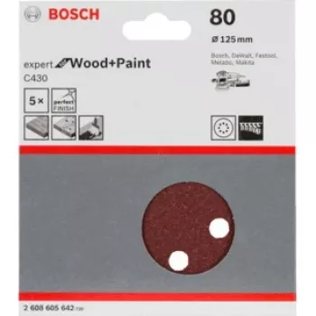 Bosch C430 Expert slīpēšanas loksne kokam un krāsai