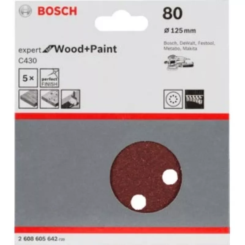 Bosch C430 Expert slīpēšanas loksne kokam un krāsai