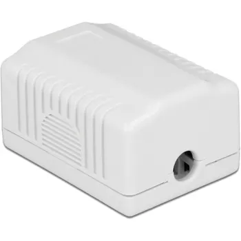 DeLOCK 86196 kontaktligzda RJ-45, virsmas montāža, balta