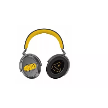 Austiņas Sennheiser Momentum 4 Wireless 80th Anniversary Edition — Bluetooth 5.2, 20 h baterija, ANC, 3,5 mm, apauss, dzeltenas