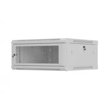 LANBERG pie sienas montējams 19 collu sadales skapis 4U 600x600 mm, pelēks