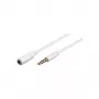 Microconnect IPOD003A audio pagarinājuma kabelis 1 m 3.5mm Balts