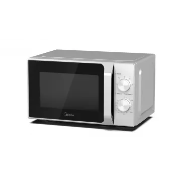 Mikroviļņu krāsns Midea MM20CF2ESL — brīvstāvoša, 20 L, 700 W, melna