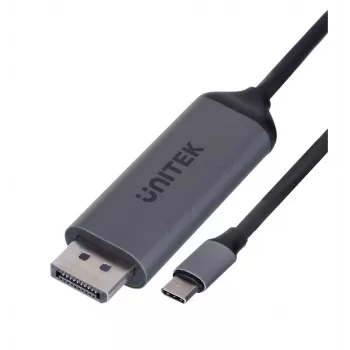 UNITEK V1423C USB-C uz DisplayPort 1.4 adapteris, 8K@60Hz, 1,8m