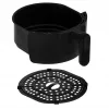Gaisa fritieris Adler AD 6312 — 2,5 L, 1600 W, melns, 80–200°C, 60 min taimeris