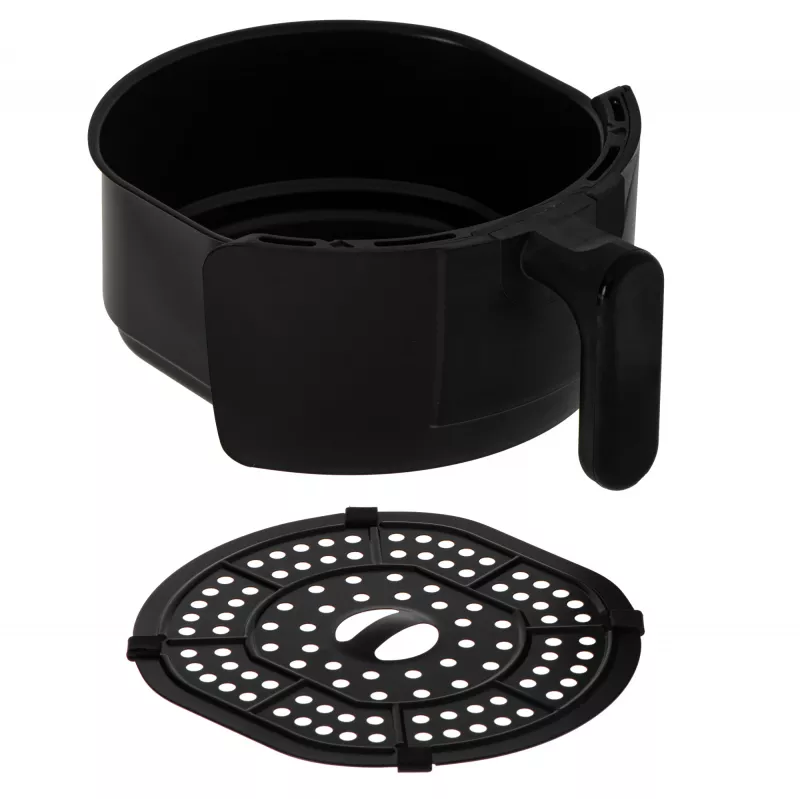 Gaisa fritieris Adler AD 6312 — 2,5 L, 1600 W, melns, 80–200°C, 60 min taimeris