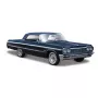 Salikts modelis Chevrolet Impala 1964 1/24 zils
