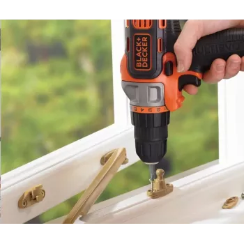 Black & Decker MT218KB urbjmašīna 800 RPM Melna, Oranža 1.46 kg