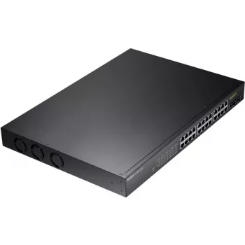 Zyxel GS1900-24HP pārvaldīts Gigabit Ethernet (10/100/1000) 1U slēdzis, melns