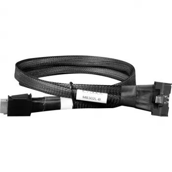 Piedziņas pārveidotāja kronšteins icybox MCIO 8i 74-pin SFF-TA-1016 uz 2× OCuLink 42-pin 4i MB302L-B