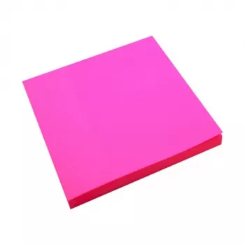 Līmlapiņas Forpus, Neon, 75x75mm, Rozā (1x80)